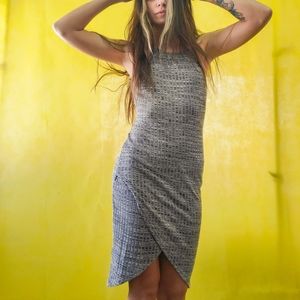 Urban Outfitters Body Con Slit Leg Dress